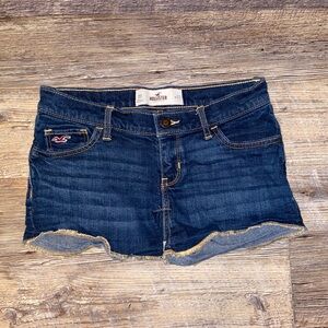 Hollister Indigo Denim Shorts